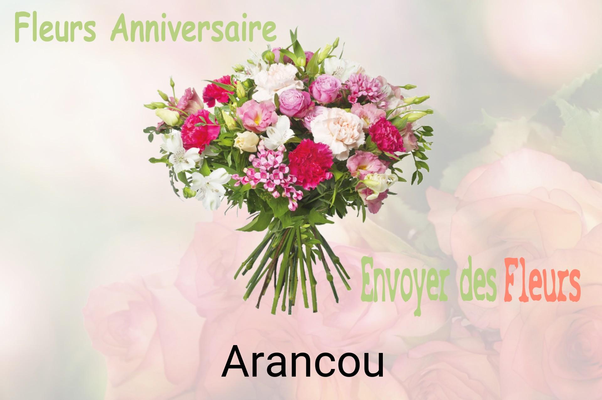 Bouquet de fleurs d’anniversaire livré à Arancou